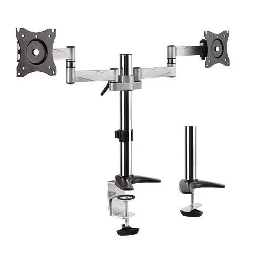 BRATECK 13"-27" Dual Monitor Desk Mount. Max load 8kg per arm. Extend, Tilt and - LX2001 - Homewares, Outdoor, Phone Accessories, Cases, Speakers, Headphones + More -