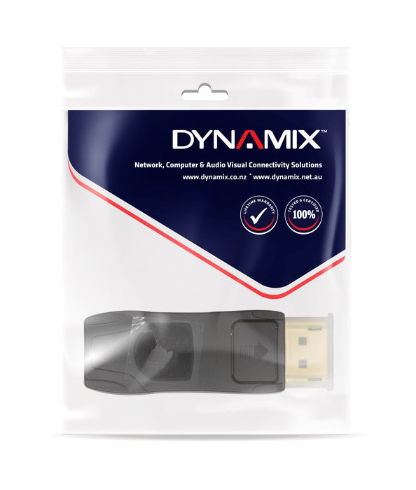 DYNAMIX DisplayPort Male HDMI Female Adapter Passive Converter Max Res 4K@30Hz