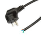 DYNAMIX 2M 3-Pin Right-Angled Plug Bare End 3 Core 1mm Cable Colour SAA Approved - LX2001 - Homewares, Outdoor, Phone Accessories, Cases, Speakers, Headphones + More -