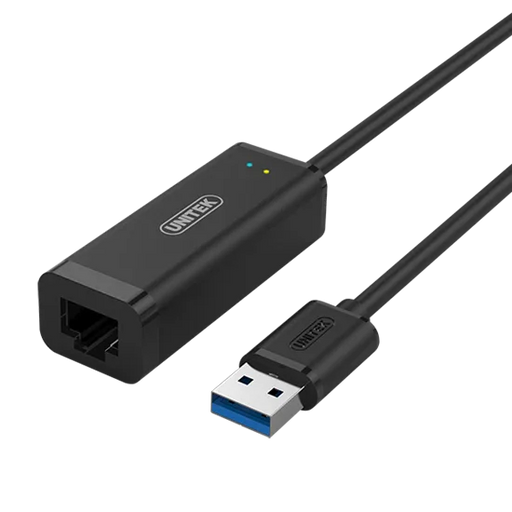 UNITEK USB-A 3.0 Gigabit Ethernet Converter. Supports IPv4/v6; COE; Wake-on-LAN. - LX2001 - Homewares, Outdoor, Phone Accessories, Cases, Speakers, Headphones + More -