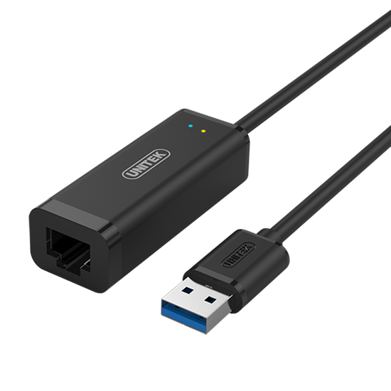 UNITEK USB-A 3.0 Gigabit Ethernet Converter. Supports IPv4/v6; COE; Wake-on-LAN.