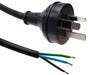 DYNAMIX 3M 3-Pin Plug to Bare End, 3 Core 1mm Cable, Black Colour SAA Approved - LX2001 - Homewares, Outdoor, Phone Accessories, Cases, Speakers, Headphones + More -