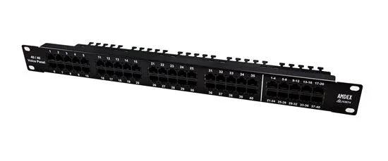 AMDEX 40 Port Breakout Voice Patch Panel for use with the NEC UNIVERGE Phone Sys - LX2001 - Homewares, Outdoor, Phone Accessories, Cases, Speakers, Headphones + More -