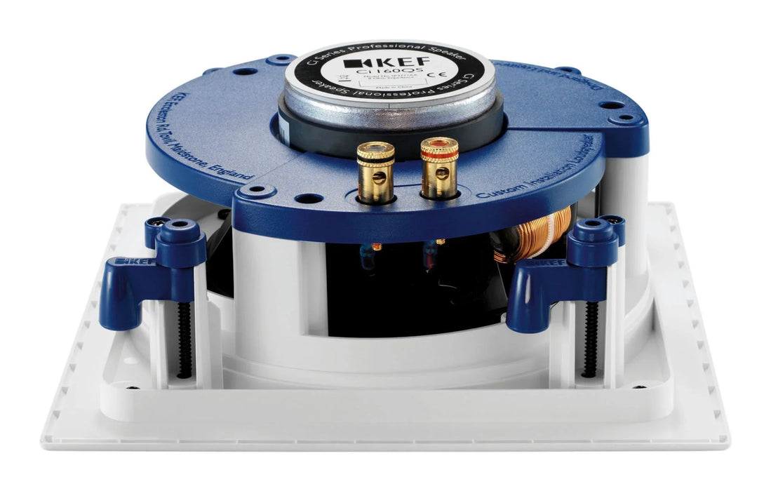 KEF Ultra Thin Bezel 6.5'' Square In-Wall/Ceiling Speaker 160mm Uni-Q Driver wit - LX2001 - Homewares, Outdoor, Phone Accessories, Cases, Speakers, Headphones + More -