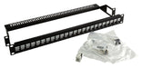 DYNAMIX Cat6A 180 Unshielded Keystone patch panel, 24 Port with cable managemen - LX2001 - Homewares, Outdoor, Phone Accessories, Cases, Speakers, Headphones + More -