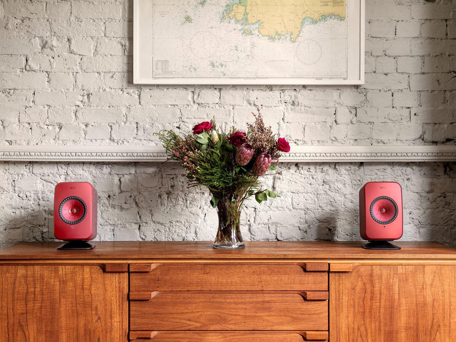 KEF LSX Desk Pad Black Aluminium Construction 10 Degree Upwards Tilt Colour - Bl - LX2001 - Homewares, Outdoor, Phone Accessories, Cases, Speakers, Headphones + More -