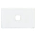 TRADESAVE Switch Plate ONLY. 1 Gang Accepts all Tradesave Mechanisms. Moulded in - LX2001 - Homewares, Outdoor, Phone Accessories, Cases, Speakers, Headphones + More -