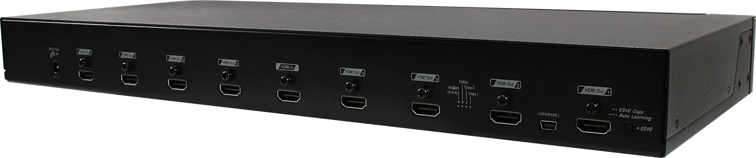 REXTRON 1 in 8 Out HDMI 2.0 Splitter. Supports Ultra-HD Resolution up to 4K@60Hz - LX2001 - Homewares, Outdoor, Phone Accessories, Cases, Speakers, Headphones + More -