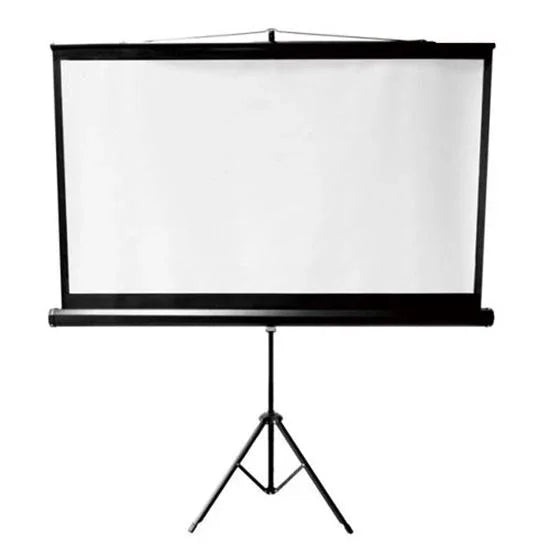 BRATECK 112'' Projector Screen, with Tripod. 1:1 Aspect ratio. 2m x 2m ...
