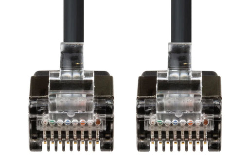 DYNAMIX 2.5m Cat6A S/FTP Black Ultra-Slim Shielded 10G Patch Lead (34AWG) with R - LX2001 - Homewares, Outdoor, Phone Accessories, Cases, Speakers, Headphones + More -