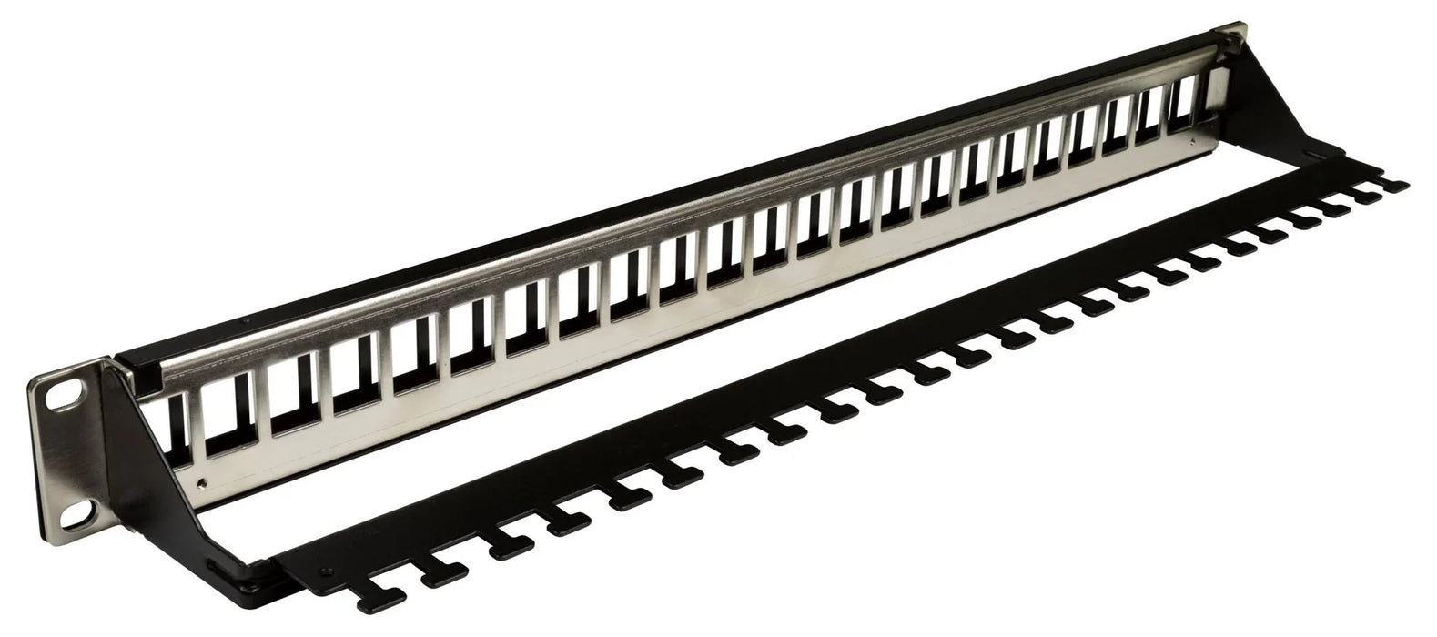 DYNAMIX Horizontal 19'' 1RU Unloaded 24 Port UTP Patch Panel, Keystone Inserts, - LX2001 - Homewares, Outdoor, Phone Accessories, Cases, Speakers, Headphones + More -
