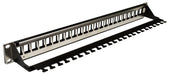 DYNAMIX Horizontal 19'' 1RU Unloaded 24 Port UTP Patch Panel, Keystone Inserts, - LX2001 - Homewares, Outdoor, Phone Accessories, Cases, Speakers, Headphones + More -