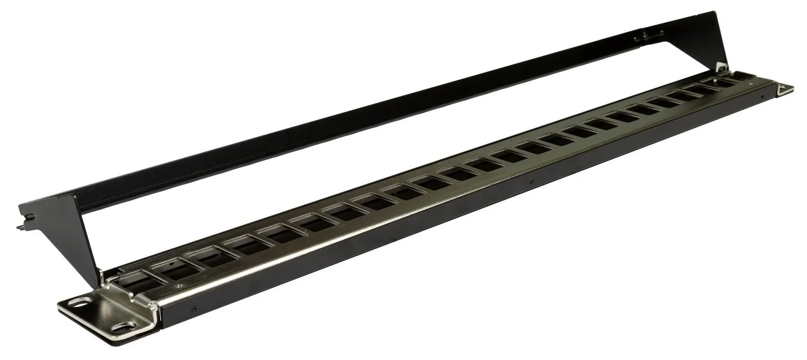 DYNAMIX Horizontal 19'' 1RU Unloaded 24 Port UTP Patch Panel, Keystone Inserts, - LX2001 - Homewares, Outdoor, Phone Accessories, Cases, Speakers, Headphones + More -