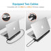 UNITEK 8-in-1 Universal Laptop Docking Station with Triple & Dual DIsplay Suppor - LX2001 - Homewares, Outdoor, Phone Accessories, Cases, Speakers, Headphones + More -