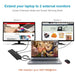 UNITEK 8-in-1 Universal Laptop Docking Station with Triple & Dual DIsplay Suppor - LX2001 - Homewares, Outdoor, Phone Accessories, Cases, Speakers, Headphones + More -