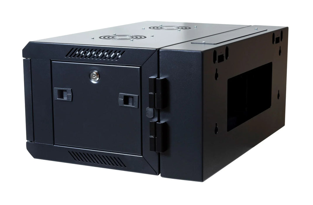 DYNAMIX 4RU Universal Swing Wall Mount Cabinet. Removable Back mount supplied wi - LX2001 - Homewares, Outdoor, Phone Accessories, Cases, Speakers, Headphones + More -