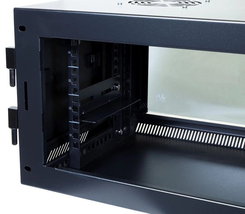 DYNAMIX 4RU Universal Swing Wall Mount Cabinet. Removable Back mount supplied wi - LX2001 - Homewares, Outdoor, Phone Accessories, Cases, Speakers, Headphones + More -