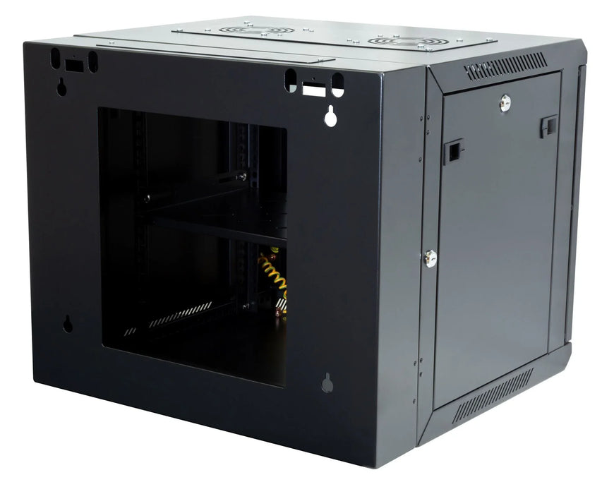 DYNAMIX 9RU Universal Swing Wall Mount Cabinet. Removable Back mount supplied wi - LX2001 - Homewares, Outdoor, Phone Accessories, Cases, Speakers, Headphones + More -