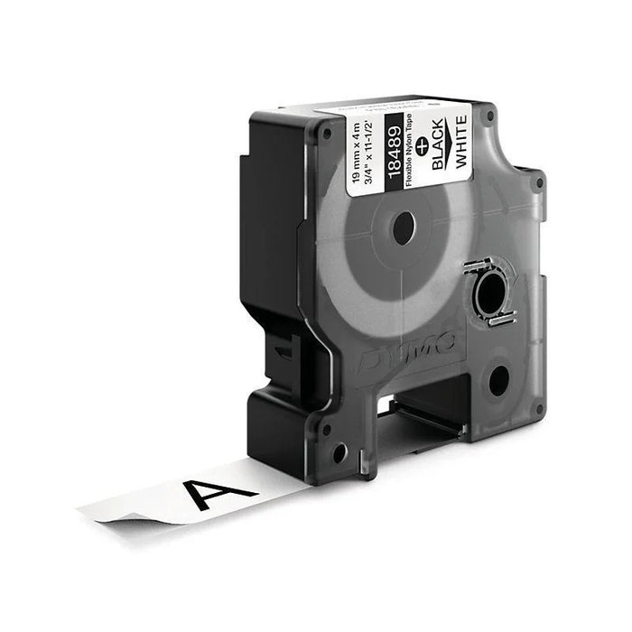 DYMO Genuine Rhino Industrial Labels-Flexible Nylon 19mm Black on White. Industr - LX2001 - Homewares, Outdoor, Phone Accessories, Cases, Speakers, Headphones + More -