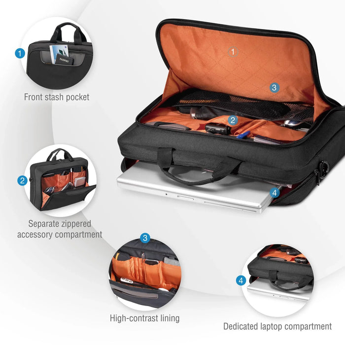 EVERKI Advance Briefcase 18.4'', Separate zippered accessory pocket, Front stash - LX2001 - Homewares, Outdoor, Phone Accessories, Cases, Speakers, Headphones + More -