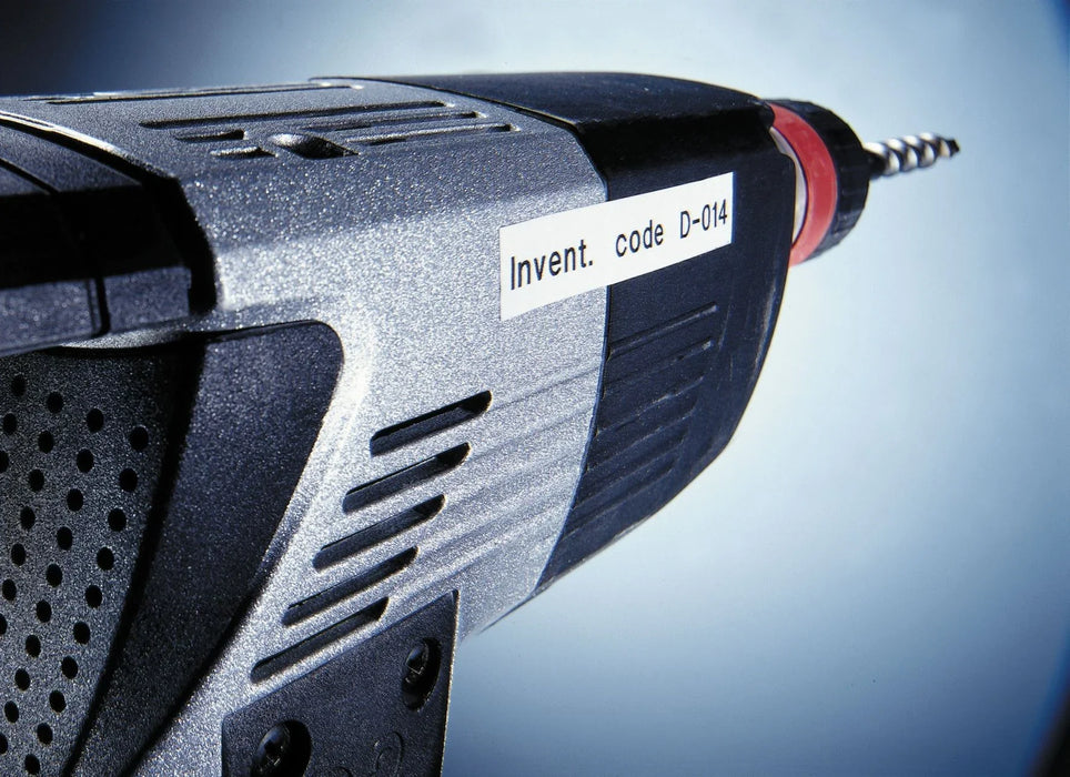 DYMO Genuine D1 Label Cassette Tape 19mm x 7M; Black on White Suitable for the L - LX2001 - Homewares, Outdoor, Phone Accessories, Cases, Speakers, Headphones + More -