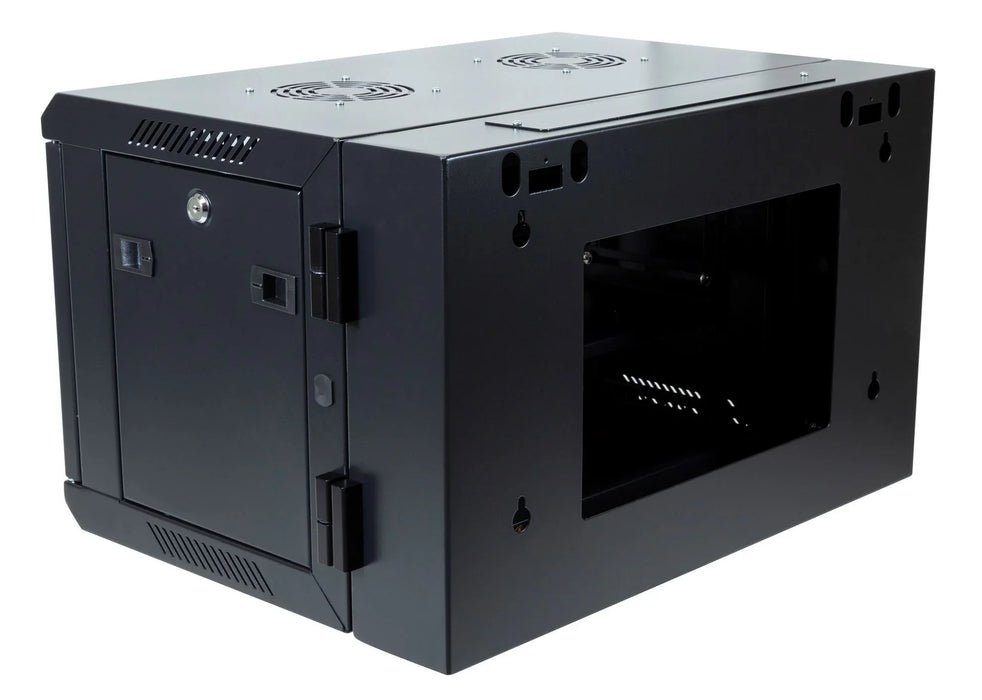 DYNAMIX 6RU Universal Swing Wall Mount Cabinet. Removable Back mount supplied wi - LX2001 - Homewares, Outdoor, Phone Accessories, Cases, Speakers, Headphones + More -