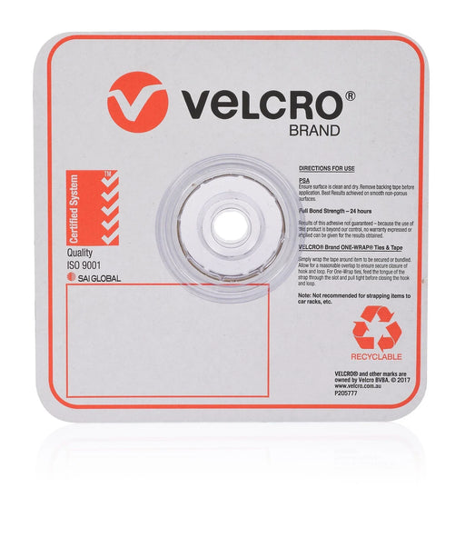 VELCRO One-Wrap 25mm x 200mm Pre-sized Ties. 100 Ties per Roll. Integrated Hook - LX2001 - Homewares, Outdoor, Phone Accessories, Cases, Speakers, Headphones + More -