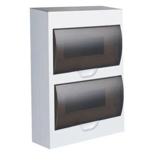 TRADESAVE Surface Mounted Distribution Board, 24 Pole, Made from fire retardant - LX2001 - Homewares, Outdoor, Phone Accessories, Cases, Speakers, Headphones + More -