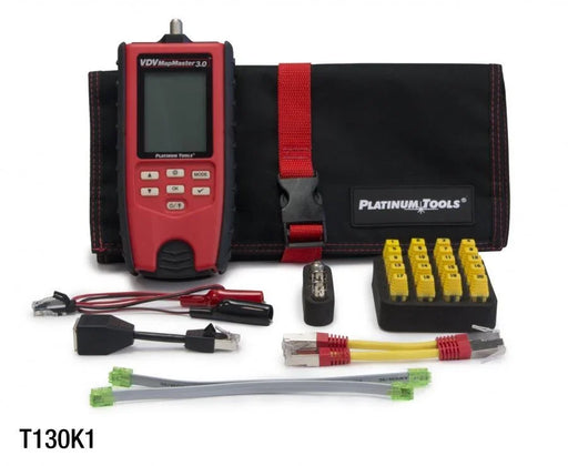 PLATINUM TOOLS VDV MapMaster 3.0 Cable Tester Kit. Kit Includes VDV MapMaster 3. - LX2001 - Homewares, Outdoor, Phone Accessories, Cases, Speakers, Headphones + More -