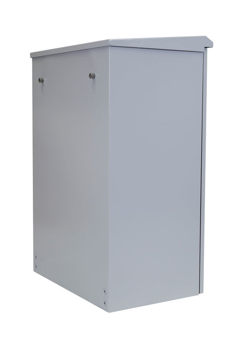 DYNAMIX 18RU Outdoor Wall Mount Cabinet 611x425x915mm (WxDxH). IP65 Rated with L