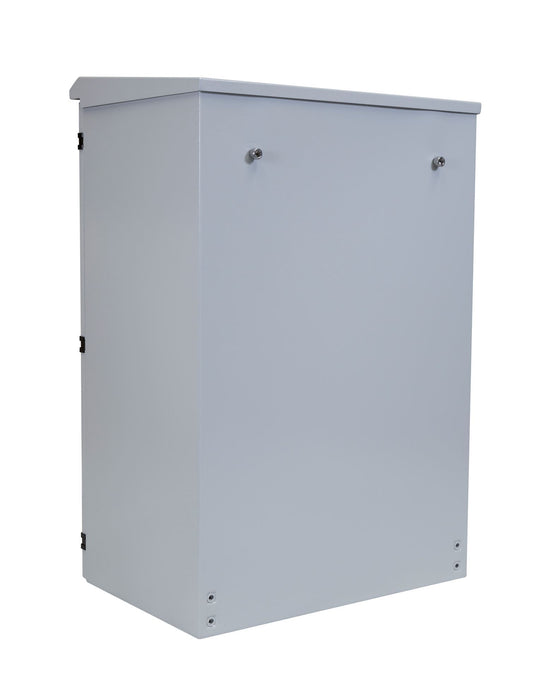 DYNAMIX 18RU Outdoor Wall Mount Cabinet 611x425x915mm (WxDxH). IP65 Rated with L