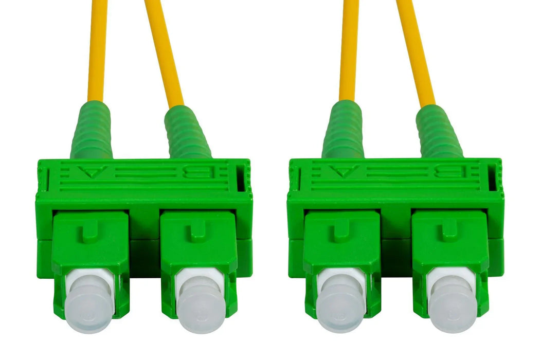 0.5M 9u SC APC/SC APC Duplex Single Mode G657A1 Bend Insensitive Fibre Lead - LX2001 - Homewares, Outdoor, Phone Accessories, Cases, Speakers, Headphones + More -