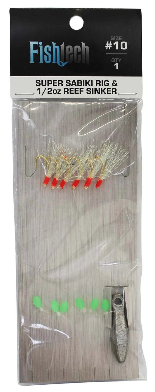 Fishtech Sabiki Rig Super Flash #10 & 1/2oz Reef Sinker - LX2001 - Homewares, Outdoor, Phone Accessories, Cases, Speakers, Headphones + More -