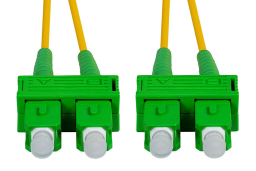 5M 9u SC APC/SC APC Duplex Single Mode G657A1 Bend Insensitive Fibre Lead Yellow - LX2001 - Homewares, Outdoor, Phone Accessories, Cases, Speakers, Headphones + More -