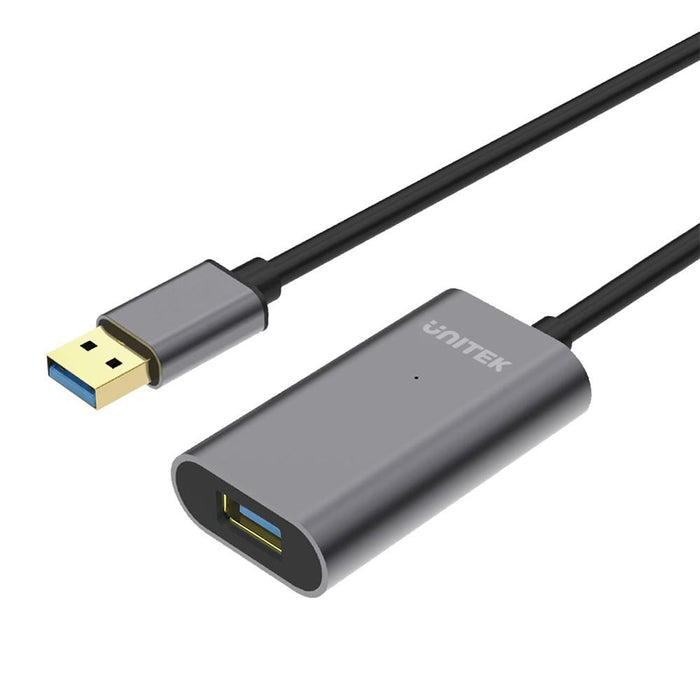 UNITEK 10m USB 3.0 Aluminium Extension Cable. Built-in Extension Chipset Support