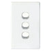 TRADESAVE 16A 2-Way Vertical 3 Gang Switch. Moulded in Flame Resistant Polycarbo - LX2001 - Homewares, Outdoor, Phone Accessories, Cases, Speakers, Headphones + More -