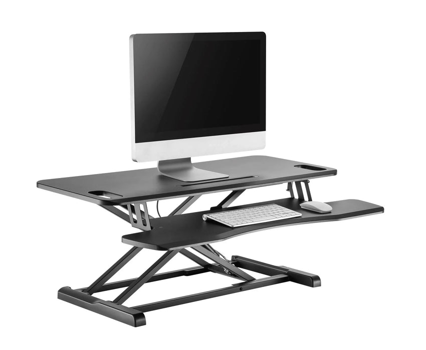 BRATECK Gas-Spring Scissor Lift Desktop Sit-Stand Workstation. Height Adjustable - LX2001 - Homewares, Outdoor, Phone Accessories, Cases, Speakers, Headphones + More -