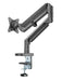 BRATECK 17''-32'' Polished Aluminium Gas-Spring Desk Mount Single Monitor Arm. S - LX2001 - Homewares, Outdoor, Phone Accessories, Cases, Speakers, Headphones + More -