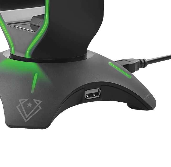 VERTUX Multi-Purpose Mouse Bungee with Headphone Stand & USB Hub. High Speed USB - LX2001 - Homewares, Outdoor, Phone Accessories, Cases, Speakers, Headphones + More -