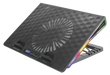 VERTUX Gaming Portable Height Adjustable RGB LED Cooling Pad with Fan Speed Cont - LX2001 - Homewares, Outdoor, Phone Accessories, Cases, Speakers, Headphones + More -
