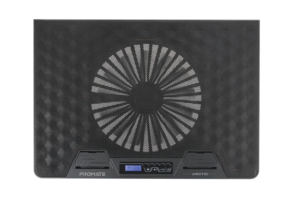 VERTUX Gaming Portable Height Adjustable RGB LED Cooling Pad with Fan Speed Cont - LX2001 - Homewares, Outdoor, Phone Accessories, Cases, Speakers, Headphones + More -