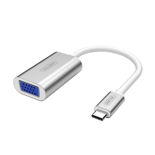 UNITEK USB-C to VGA Converter. Convert USB-C to VGA. Aluminuim Housing. Supports - LX2001 - Homewares, Outdoor, Phone Accessories, Cases, Speakers, Headphones + More -