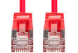 DYNAMIX 2m Cat6A S/FTP Red Ultra-Slim Shielded 10G Patch Lead (34AWG) with RJ45 - LX2001 - Homewares, Outdoor, Phone Accessories, Cases, Speakers, Headphones + More -