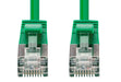 DYNAMIX 3m Cat6A S/FTP Green Ultra-Slim Shielded 10G Patch Lead (34AWG) with RJ4 - LX2001 - Homewares, Outdoor, Phone Accessories, Cases, Speakers, Headphones + More -