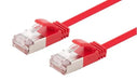 DYNAMIX 2m Cat6A S/FTP Red Ultra-Slim Shielded 10G Patch Lead (34AWG) with RJ45 - LX2001 - Homewares, Outdoor, Phone Accessories, Cases, Speakers, Headphones + More -