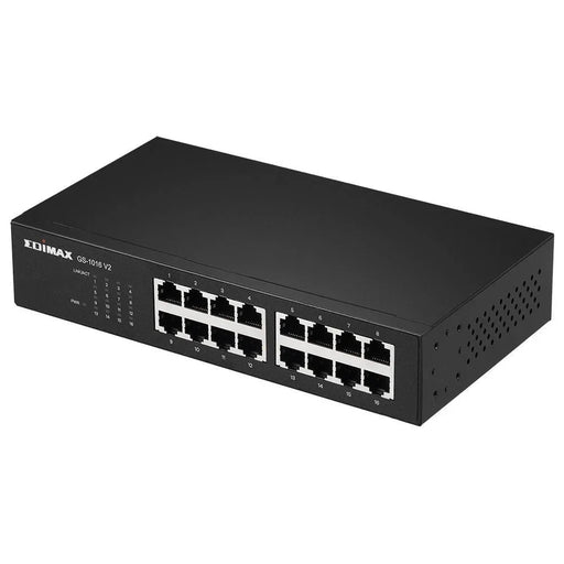 EDIMAX 16 Port 10/100/1000 Gigabit Rack-mount Unmanaged Switch. High-Speed Netwo - LX2001 - Homewares, Outdoor, Phone Accessories, Cases, Speakers, Headphones + More -