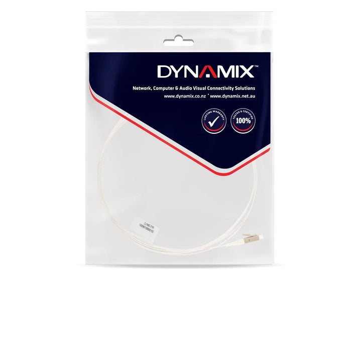 DYNAMIX 2M LC Pigtail OM1 1x Piece White 62.5/900um Multimode Fibre Tight Buffer - LX2001 - Homewares, Outdoor, Phone Accessories, Cases, Speakers, Headphones + More -