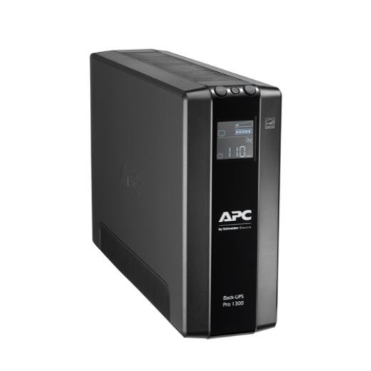 APC Back-UPS PRO Line Interactive 1300VA (780W) with AVR, 230V Input/Output. 8x
