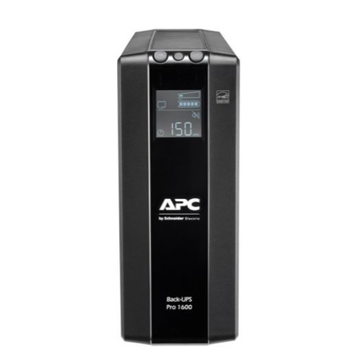 APC Back-UPS PRO Line Interactive 1600VA (960W) with AVR, 230V Input/Output. 8x
