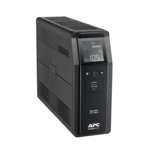 APC Back-UPS PRO Line Interactive 1200VA (720W) with AVR, 230V Input/Output. 8x